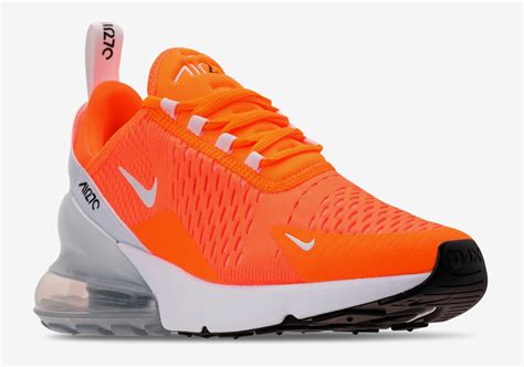 Orange Nike Shoes Air Max 270 